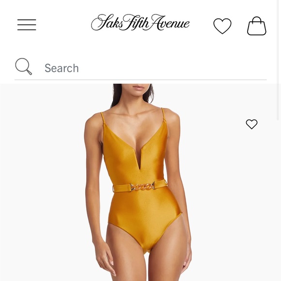 August Plunge One-Piece Swimsuit - Picture 1 of 12